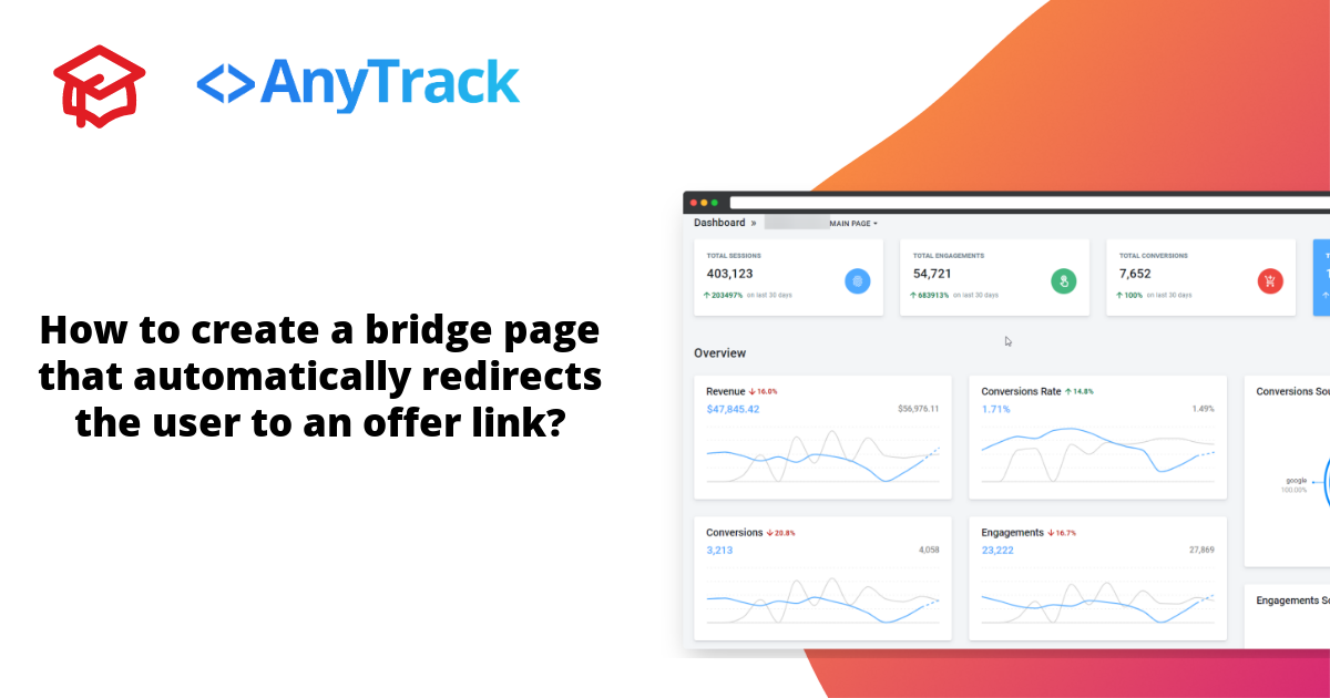 How to create a bridge page that automatically redirects the user to an offer link?